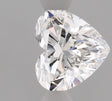0.73 carat Heart diamond H IF 
