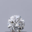 0.26 carat Round diamond E VVS2 Excellent