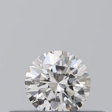 0.18 carat Round diamond E  VVS2 Excellent