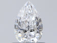 0.52 carat Pear diamond D VS2 