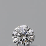 0.18 carat Round diamond E  VVS1 Excellent