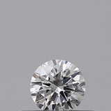 0.21 carat Round diamond E  IF Excellent