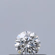 0.18 carat Round diamond E IF Excellent