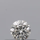0.18 carat Round diamond H  VVS1 Excellent
