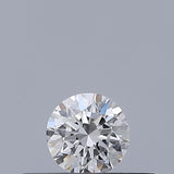 0.18 carat Round diamond E IF Excellent