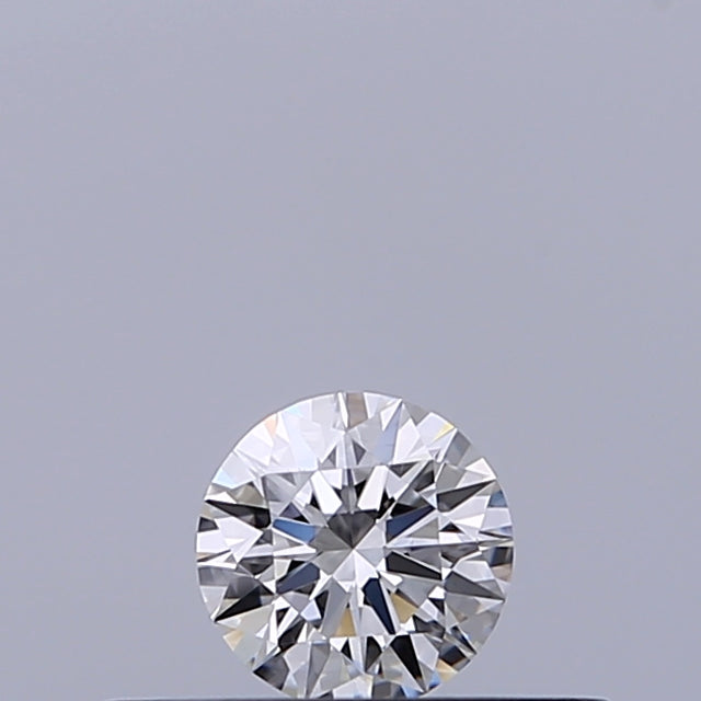 0.18 carat Round diamond E VVS2 Excellent