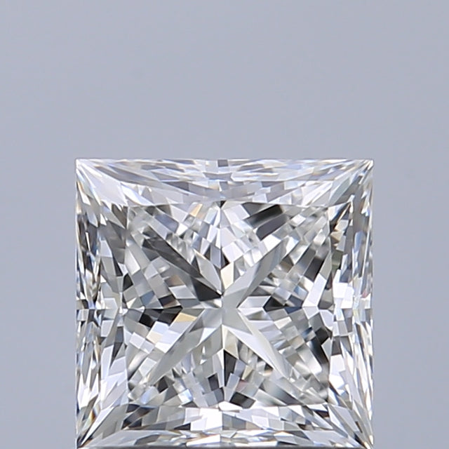0.91 carat Princess diamond F FL 