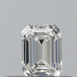 0.25 carat Emerald diamond F VVS1 