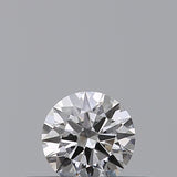 0.19 carat Round diamond D  VVS1 Excellent
