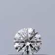 0.23 carat Round diamond F VVS1 Excellent