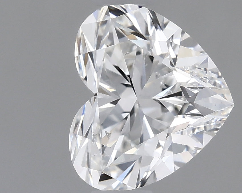0.82 carat Heart diamond F SI1 