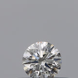 0.21 carat Round diamond F  IF Excellent