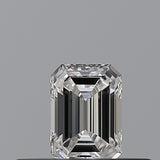 0.23 carat Emerald diamond E  VVS2