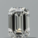 0.43 carat Emerald diamond F VVS1 VeryGood