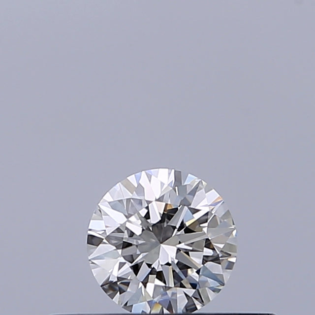 0.21 carat Round diamond F VVS1 Excellent