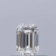 0.30 carat Emerald diamond E VVS2 