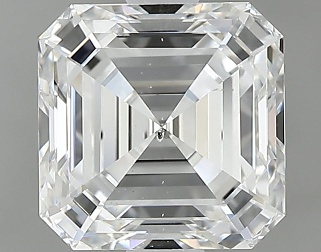 1.55 carat Asscher diamond G SI1 