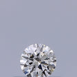 0.19 carat Round diamond G IF Excellent