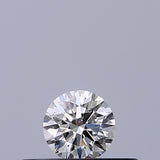 0.18 carat Round diamond E VVS1 Excellent