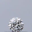 0.19 carat Round diamond F VVS1 Excellent