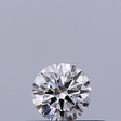 0.23 carat Round diamond E VVS2 Excellent
