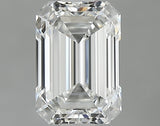 0.90 carat Emerald diamond F VVS1 