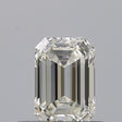 0.44 carat Emerald diamond J IF 