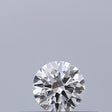 0.18 carat Round diamond F VVS2 Excellent