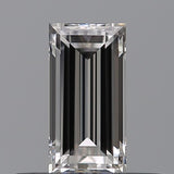 0.42 carat Baguette diamond E  VVS2