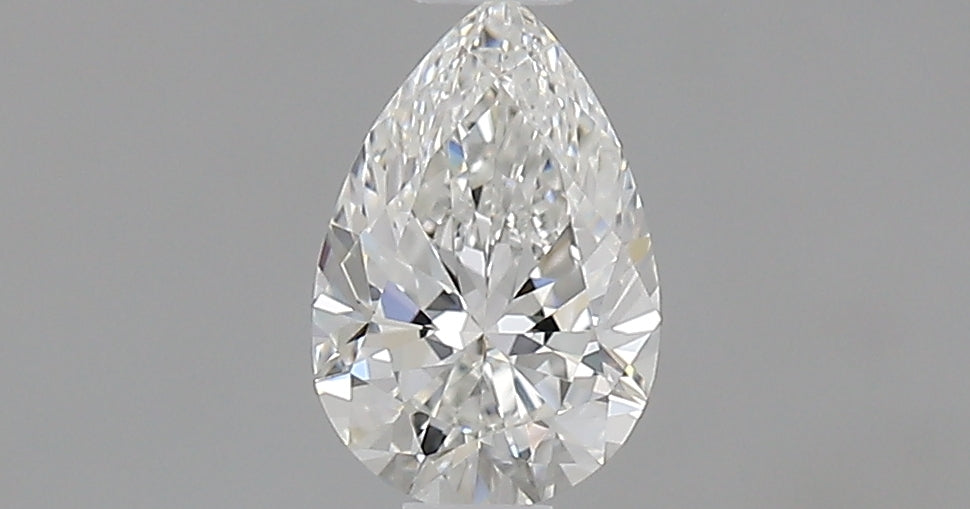 0.50 carat Pear diamond G VVS2 
