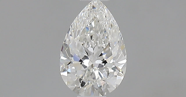 0.50 carat Pear diamond G VVS2 