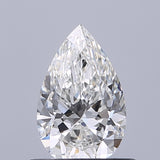 0.53 carat Pear diamond F IF 