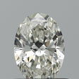 0.51 carat Oval diamond H VVS2 VeryGood