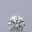 0.25 carat Round diamond F VVS1 Excellent