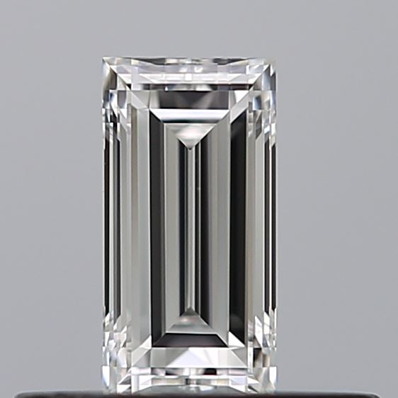 0.33 carat Baguette diamond E  VVS1