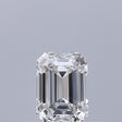 0.35 carat Emerald diamond E VVS1 
