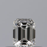 0.24 carat Emerald diamond E VVS1 