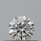 0.23 carat Round diamond F IF Excellent