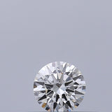 0.18 carat Round diamond E VVS1 Excellent