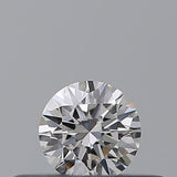 0.19 carat Round diamond E  VVS1 Excellent
