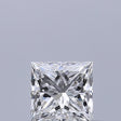 0.41 carat Princess diamond D VVS1 