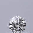 0.24 carat Round diamond E VVS2 Excellent