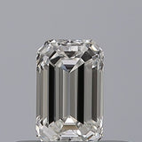 0.30 carat Emerald diamond F VVS2 