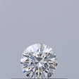 0.18 carat Round diamond E VVS1 Excellent