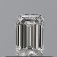 0.37 carat Emerald diamond F VVS1 
