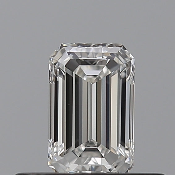 0.37 carat Emerald diamond F VVS1 