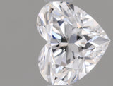 0.53 carat Heart diamond F VVS2 