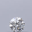 0.19 carat Round diamond F VVS1 Excellent