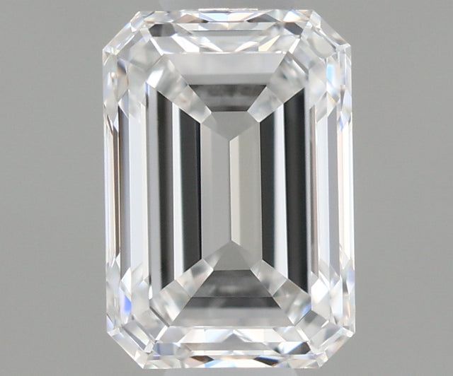 0.61 carat Emerald diamond E VVS1 