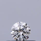 0.22 carat Round diamond E VVS2 Excellent